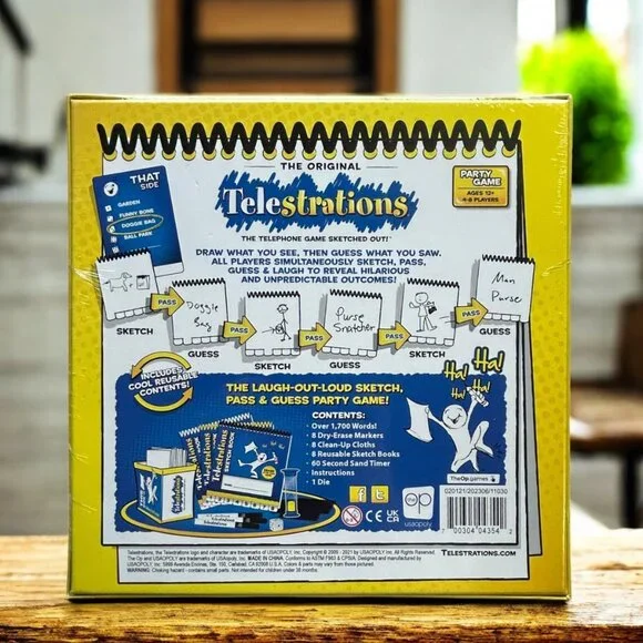 BRAND NEW SEALED Telestrations 4-8 Player Family Party Game - Picture 2 of 3